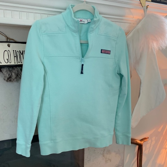 Vineyard Vines Tops - Vineyard Vines Mint Color 1/4 Zip Size S